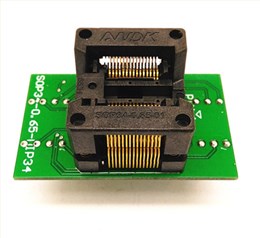 SSOP24(34)-0.65 SSOP24 TSSOP24 to DIP24 Programming Socket