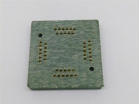 TQFP44 FQFP44 QFP44 to DIP44 Double-Board Programming Socket